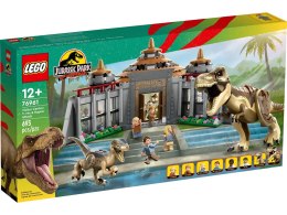 LEGO Jurassic World 76961 Centrum dla odwiedzających: atak tyranozaura i raptora