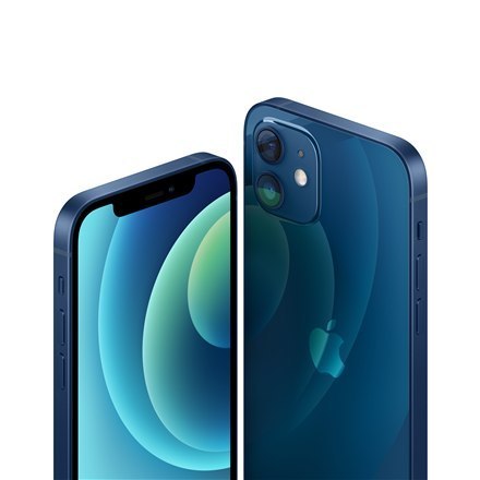 Apple iPhone 12 Blue, 6.1 ", XDR OLED, 2532 x 1170 pixels, Hexa-core, Internal RAM 4 GB, 64 GB, Single SIM, Nano-SIM and eSIM, 3