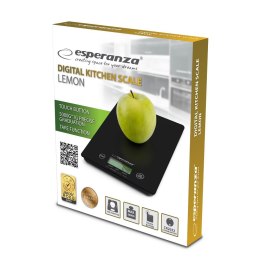 Waga kuchenna Esperanza Lemon EKS002K (kolor czarny)