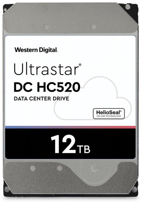 Dysk serwerowy HDD Western Digital Ultrastar DC HC520 (He12) HUH721212ALE604 (12 TB; 3.5"; SATA III)