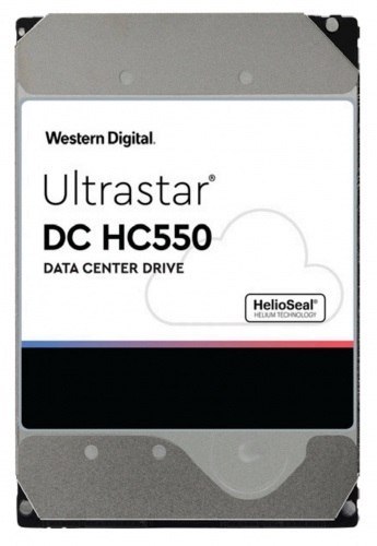 Dysk serwerowy HDD Western Digital Ultrastar DC HC550 WUH721818AL5204 (18 TB; 3.5"; SAS)