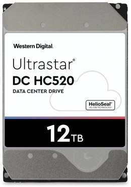Dysk serwerowy HDD Western Digital Ultrastar DC HC520 (He12) HUH721212ALN604 (12 TB; 3.5