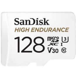 High Endurance microSDXC 128GB V30 z adapterem (rejestratory i monitoring)
