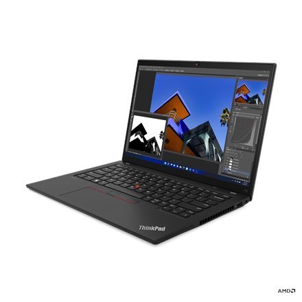 Lenovo ThinkPad T14 (Gen 3) Black, 14 ", IPS, WUXGA, 1920 x 1200 pixels, Anti-glare, AMD Ryzen 7 PRO, 6850U, 16 GB, Soldered LPD