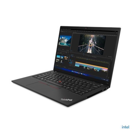 Lenovo ThinkPad T14 (Gen 3) Black, 14 ", IPS, WUXGA, 1920 x 1200, Anti-glare, Intel Core i7, i7-1255U, 16 GB, SSD 512 GB, Intel