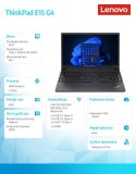 Laptop ThinkPad E15 G4 21ED0082PB W11Pro 5625U/8GB/512GB/INT/15.6FHD/Black/1YR Premier Support + 3YRS OS