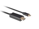 LANBERG KABEL USB-C(M)->HDMI(M) 0.5M 4K 60HZ CZARNY CA-CMHD-10CU-0005-BK