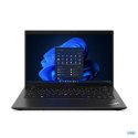 Lenovo ThinkPad L14 (Gen 3) Black, 14 ", IPS, FHD, 1920 x 1080, Anti-glare, Intel Core i5, i5-1235U, 16 GB, SSD 256 GB, Intel U