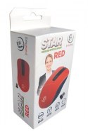 Mysz bezprzewodowa Rebeltec STAR red 800/1000/1600 DPI