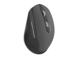 Mysz bezprzewodowa Siskin 2400DPI czarno-szara z cichym klikiem