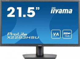 Monitor 21.5 cala X2283HSU-B1 VA,HDMI,DP,2x2W,2xUSB,1ms,VESA