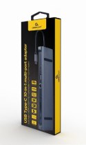 Hub USB-C PD GbE VGA HDMI 3xUSB 3.1 czytnik kart SD