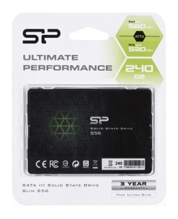 Dysk SSD Silicon Power S56 240GB 2,5" SATA III 550/450 MB/s (SP240GBSS3S56B25)