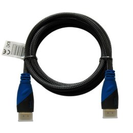 Kabel SAVIO cl-49 (HDMI M - HDMI M; 5m; kolor czarny)