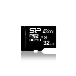 Karta pamięci Silicon Power microSDHC Elite 32GB CL10 UHS-1 (U1) + ADAPTER microSD-SD (SP032GBSTHBU1V10SP)