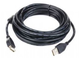 Kabel GEMBIRD CCP-USB2-AMAF-6 (USB 2.0 typu A F - USB 2.0 typu B M; 1,8m; kolor czarny)