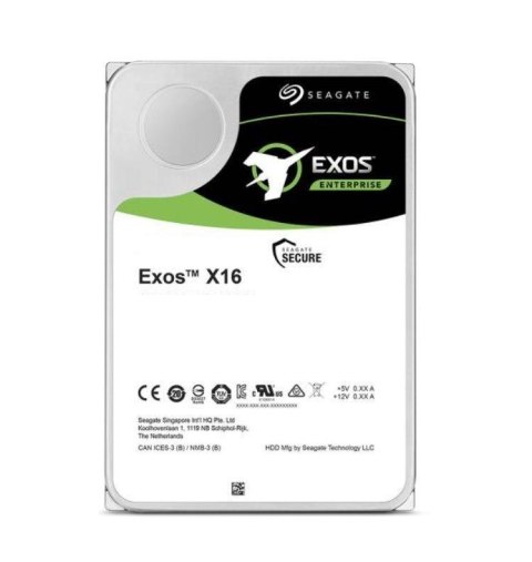 Dysk SEAGATE EXOS™ Enterprise X16 ST16000NM001G 16TB 3.5" 7200 256MB 512E SATA III