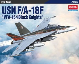 Model plastikowy Samolot USN F/A-18F VFA-154 Black Kinghts 1/72