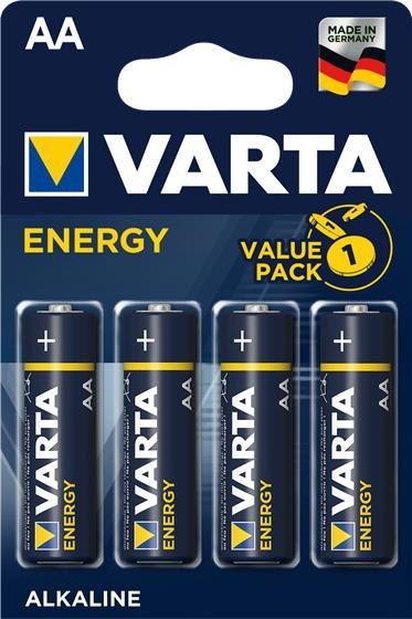 Zestaw baterii alkaliczne VARTA Energy LR6 AA (x 4)