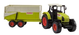 Traktor Claas Ares z przyczepą