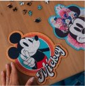 Puzzle 160 elementów drewniane konturowe Myszka Mickey