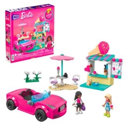 Klocki Barbie Mega Kabriolet i stoisko