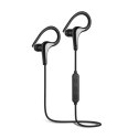 Słuchawki bezprzewodowe, z mikrofonem, ze słuchawkami SAVIO WE-03 (dokanałowe, sportowe; bezprzewodowe, Bluetooth; z wbudowanym 