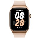 Smartwatch T2 1.75 cala 300 mAh złoty