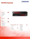 Dysk SSD 990PRO Heatsink NVMe 4TB MZ-V9P4T0CW