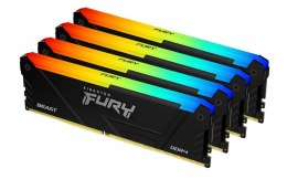 Pamięć DDR4 Fury Beast RGB 128GB(4*32GB)/3600 CL18