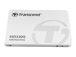 Dysk SSD TRANSCEND SSD220Q (2.5″ /1 TB /SATA III (6 Gb/s) /550MB/s /500MS/s)