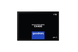 Dysk SSD GOODRAM CX400 gen. 2 (2.5″ /1 TB /SATA III (6 Gb/s) /550MB/s /500MS/s)