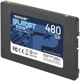 Dysk SSD PATRIOT Burst Elite (2.5″ /480 GB /SATA III (6 Gb/s) /450MB/s /320MS/s)