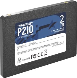 Dysk SSD PATRIOT P210 (2.5″ /2 TB /SATA III (6 Gb/s) /520MB/s /430MS/s)