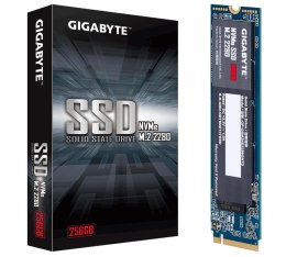 Dysk SSD GIGABYTE (M.2 2280″ /256 GB /PCIe NVMe 3.0 x4 /1700MB/s /1100MS/s)