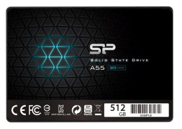 Dysk SSD SILICON POWER A55 (2.5″ /512 GB /SATA III (6 Gb/s) /560MB/s /530MS/s)