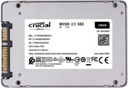 Dysk SSD CRUCIAL MX (2.5″ /1 TB /SATA III (6 Gb/s) /560MB/s /510MS/s)