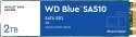 Dysk SSD WD Blue (M.2 2280″ /2 TB /SATA III /560MB/s /520MS/s)