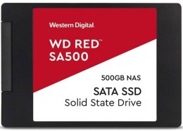 Dysk SSD WD Red SA500 (2.5″ /500 GB /SATA III (6 Gb/s) /560MB/s /530MS/s)