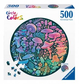 Puzzle 500 elementów Paleta kolorów Grzyby