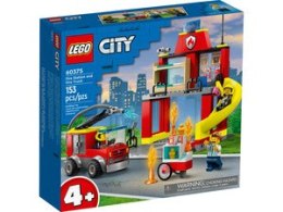 LEGO City Remiza strażacka i wóz strażacki 60375