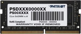 Pamięć PATRIOT (SODIMM\DDR4\16 GB\2400MHz\17 CL\Single)