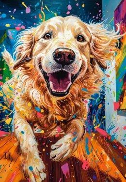 Puzzle 1000 elementów Pies szczęśliwy Euphoric Spectrum