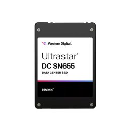 Dysk SSD Western Digital Ultrastar SN655 WUS5EA1A1ESP7E3 15.36TB U.3 PCI ISE 0TS2463 (DWPD 1)