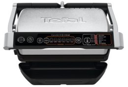 Grill elektryczny Tefal OptiGrill+ Initial GC 706D34 (składany; 1800W; kolor srebrny)
