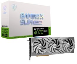 MSI GeForce RTX 4070 SUPER 12GB GAMING X SLIM WHITE RTX 4070 SUPER 12G GAMING X SLI