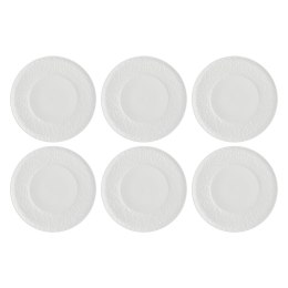 Zestaw 6 talerzy obiadowych Bosco - Biały, 27 cm