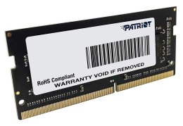 Pamięć PATRIOT (SODIMM\DDR4\16 GB\2666MHz\19 CL\Single)