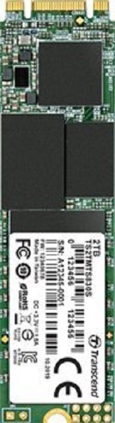 Dysk SSD TRANSCEND TS2TMTS830S (M.2 2280″ /2 TB /SATA III /560MB/s /520MB/s)