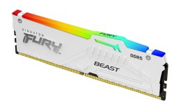 16GB DDR5-5200MT/S CL40/DIMM FURY BEAST WHITE RGB XMP